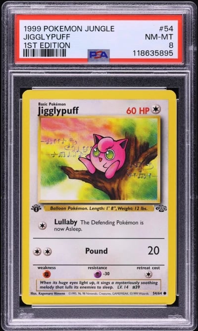 1999 Pokemon Jungle 1st Edition 