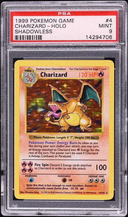 Base Set Charizard #4