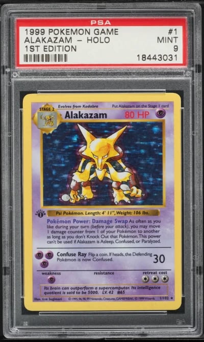 Base Set Alakazam #1