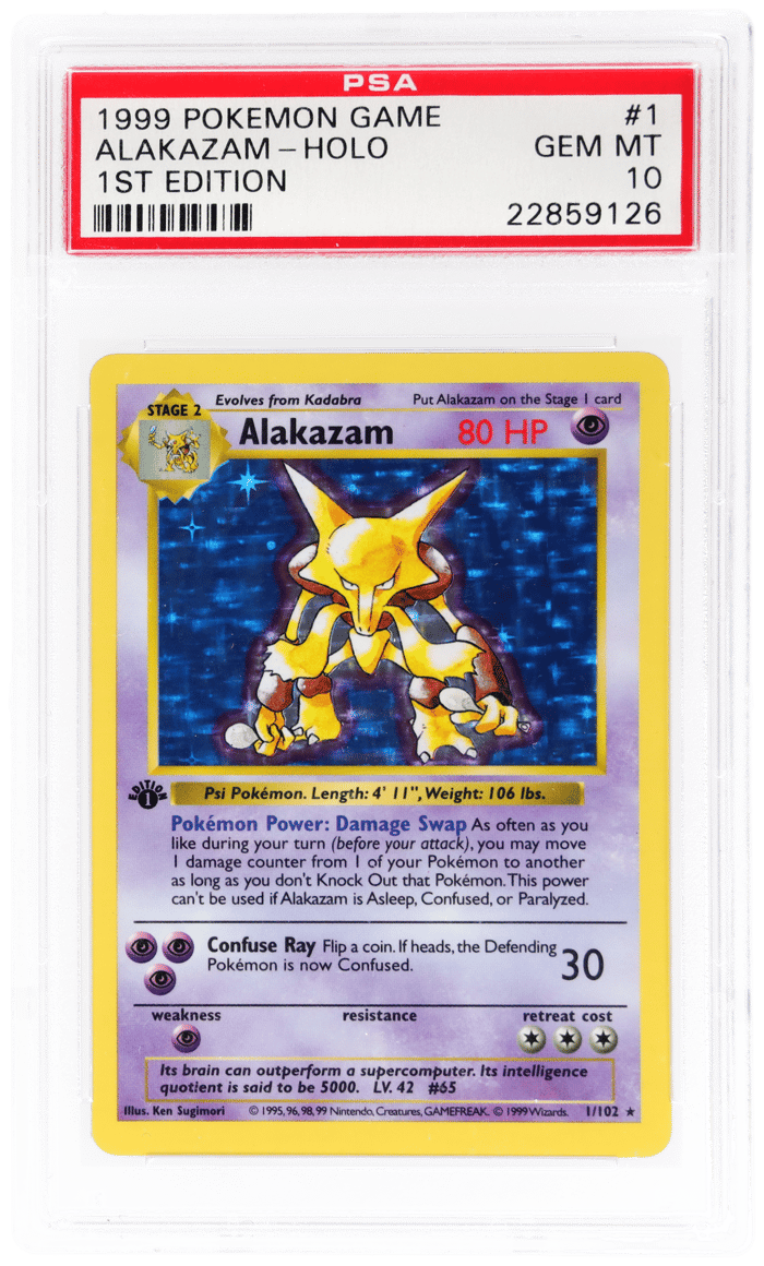 Base Set Alakazam #1