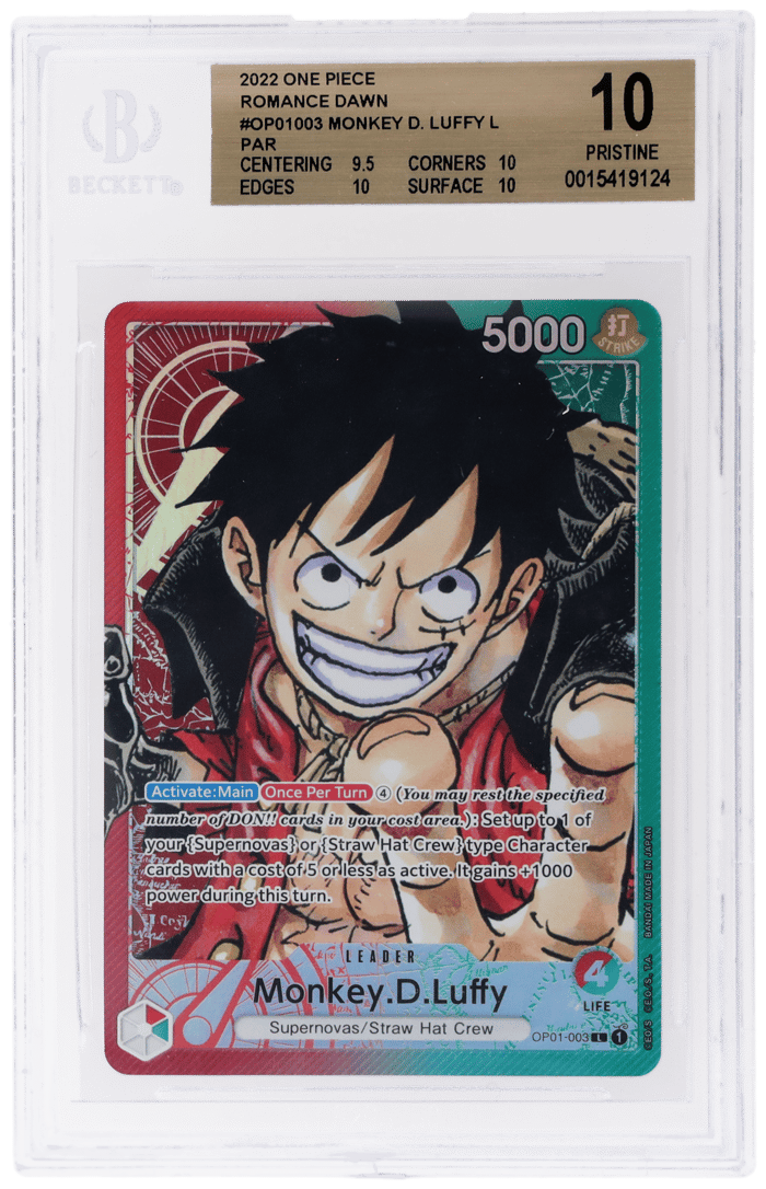 One Piece Romance Dawn Alternate Art Monkey D. Luffy #OP01-003