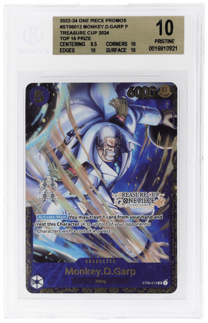 One Piece Promo Treasure Cup '24 Top 16 Prize Monkey D. Garp #ST06-012