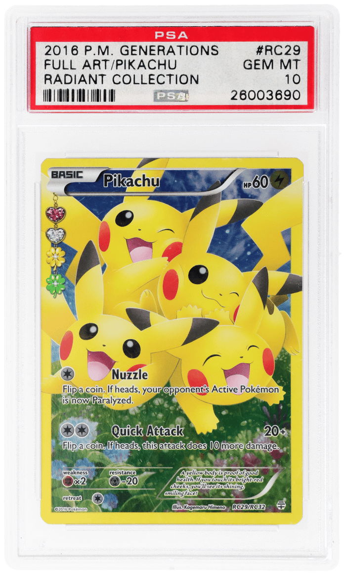 XY Generations Radiant Collection Pikachu #RC29