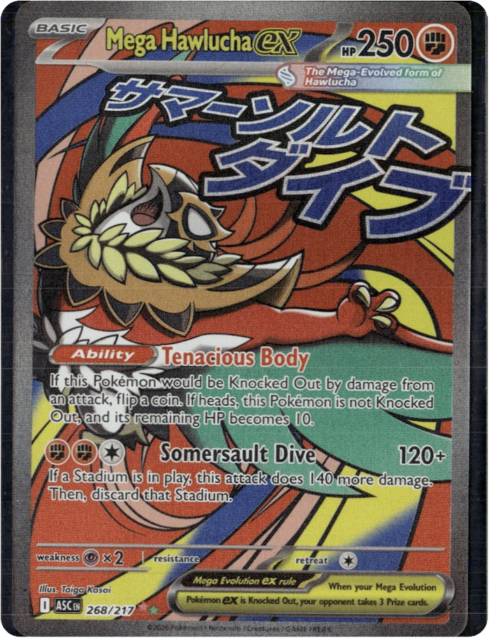 Mega Hawlucha ex #268 Ascended Heroes