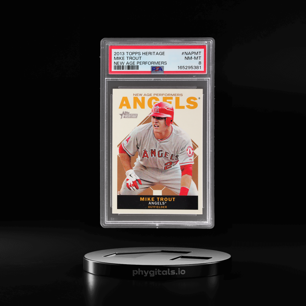 MIKE TROUT card artwork