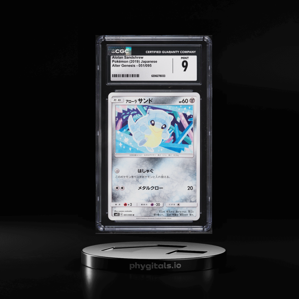 Alolan Sandshrew card artwork