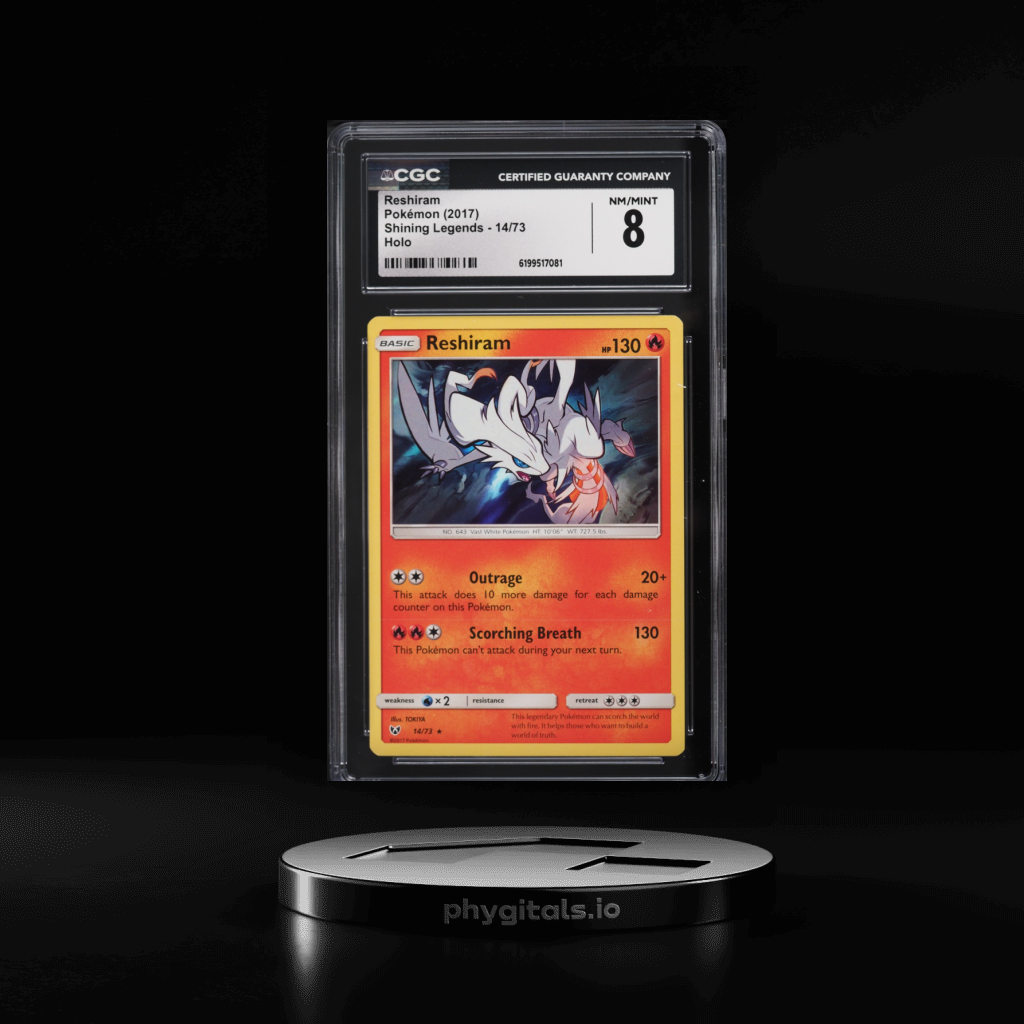 Reshiram card artwork