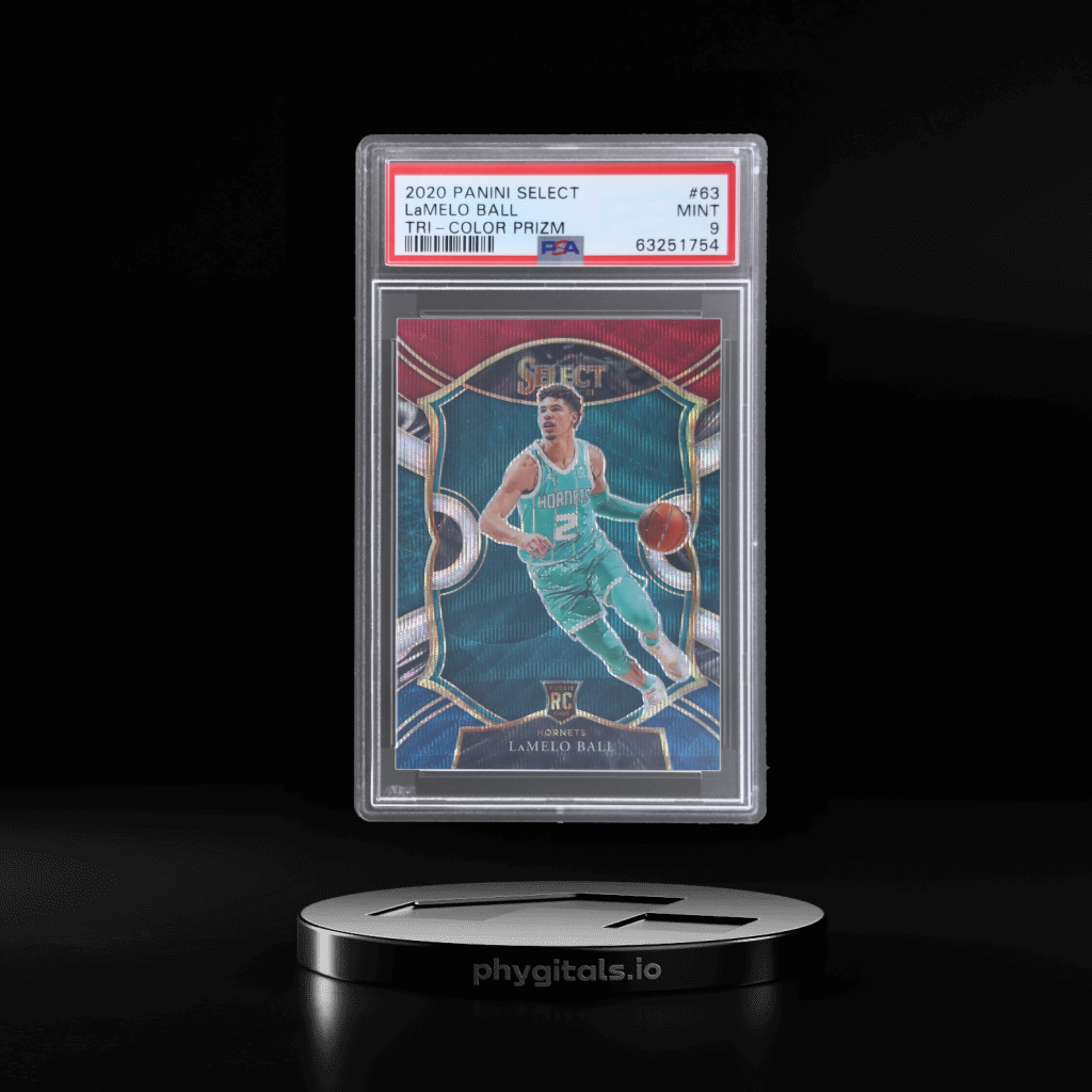 Concourse Tri Color Prizm Lamelo Ball card artwork