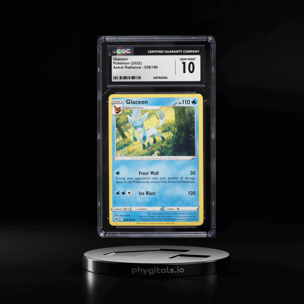 Glaceon card artwork