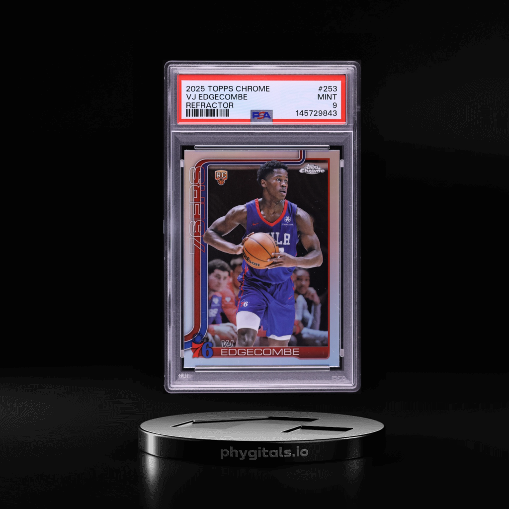 Refractor VJ Edgecombe card artwork