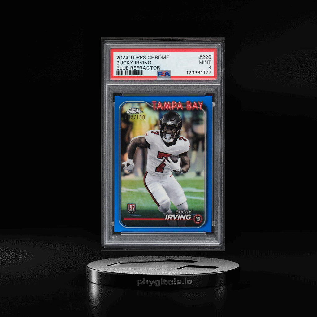 BUCKY IRVING card artwork