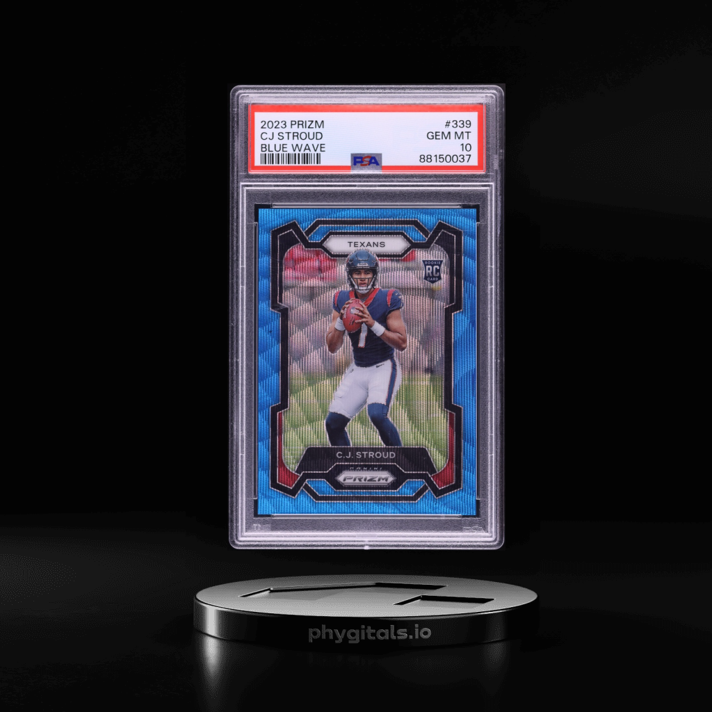 Blue Wave C.J. Stroud card artwork