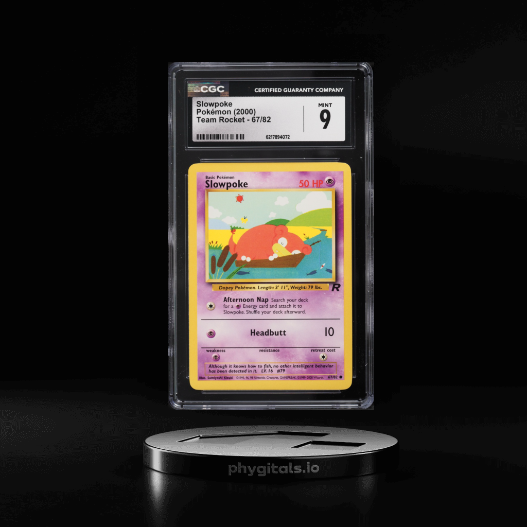Slowpoke card artwork