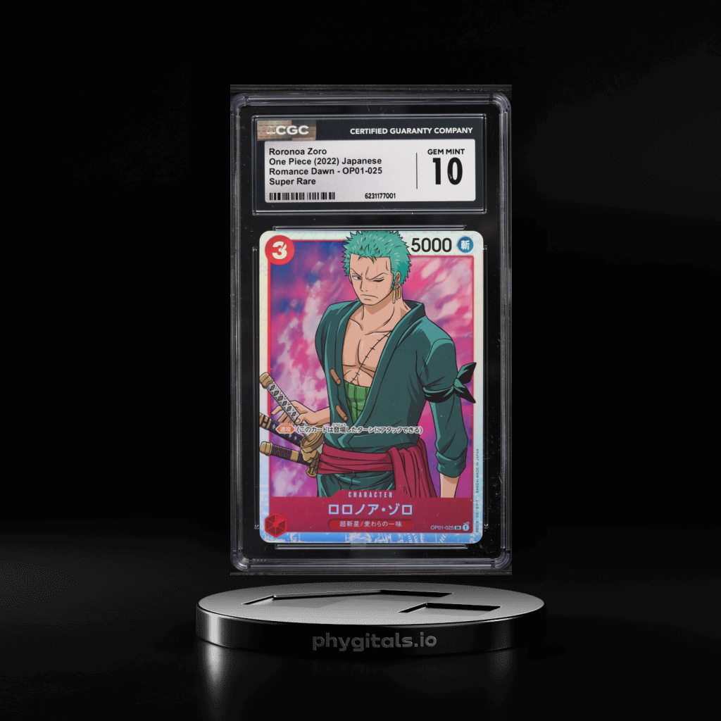 Roronoa Zoro card artwork