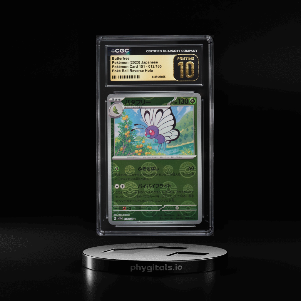 Butterfree card artwork