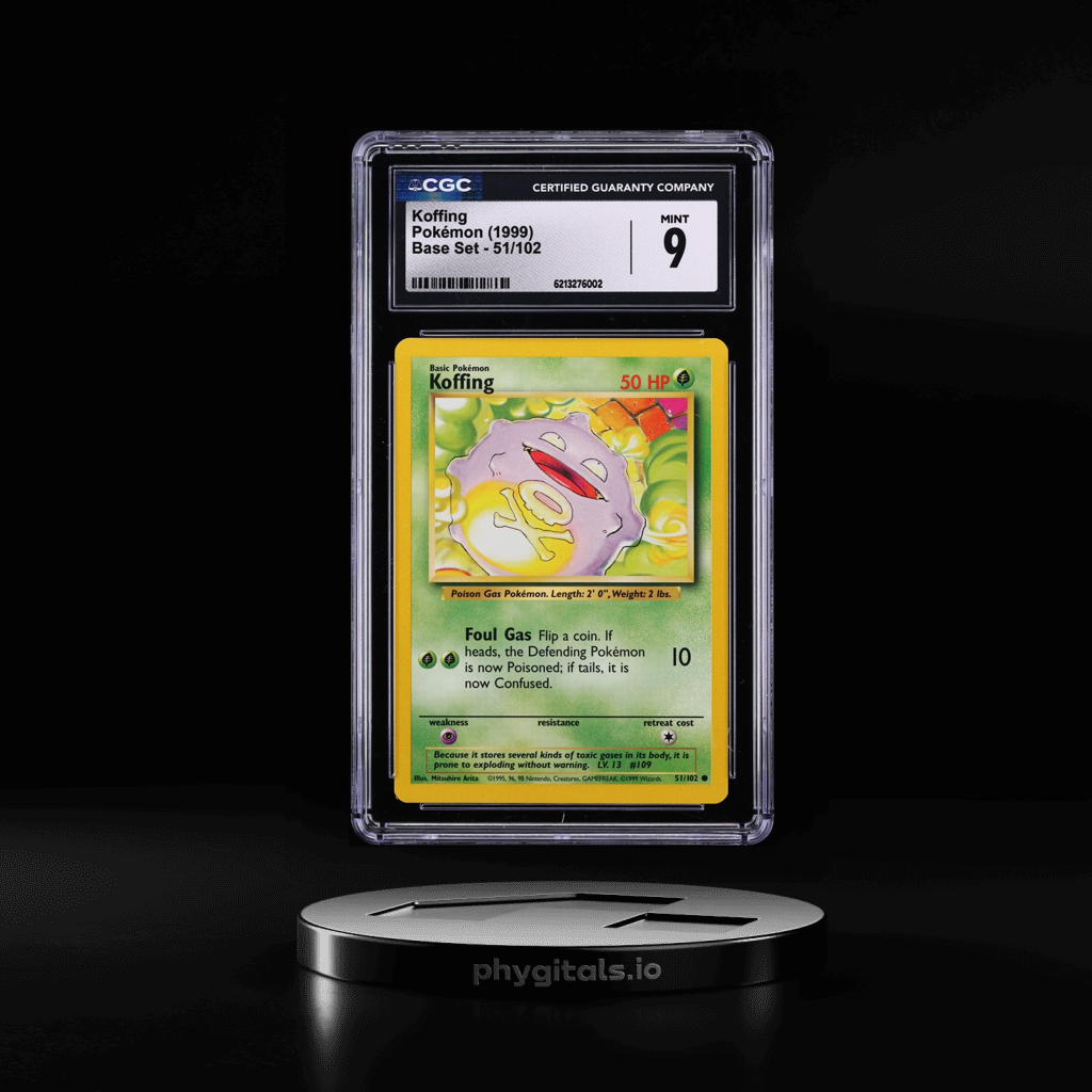 Koffing card artwork