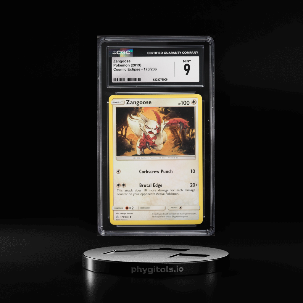 Zangoose card artwork