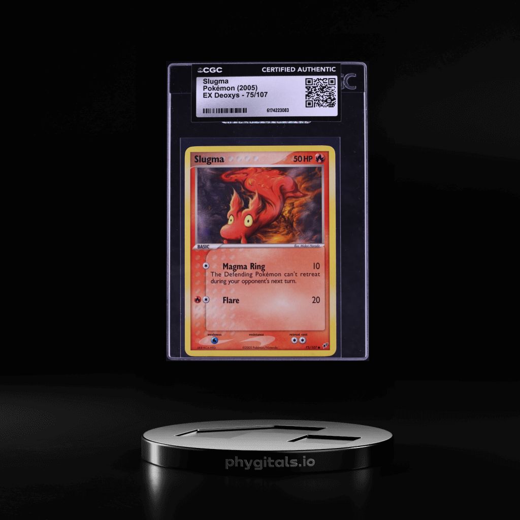 Slugma card artwork