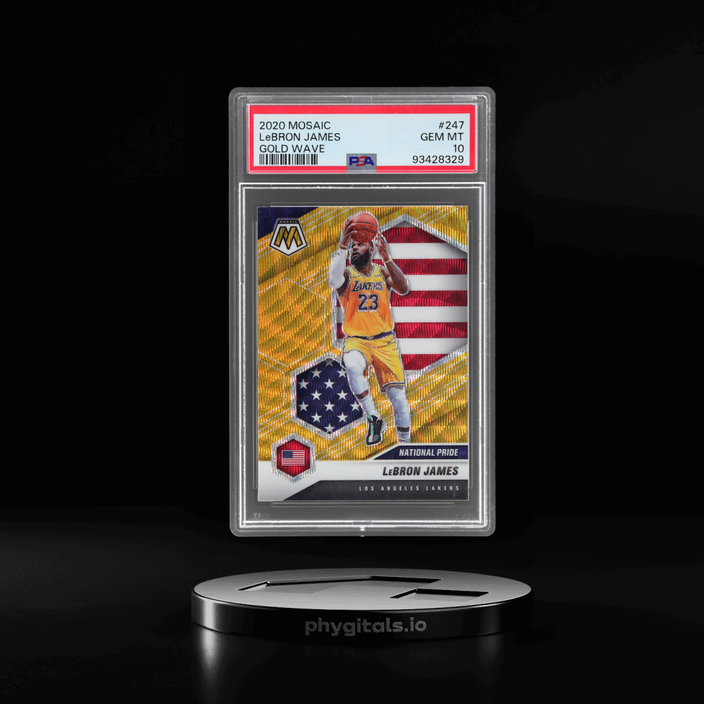 LeBRON JAMES card artwork