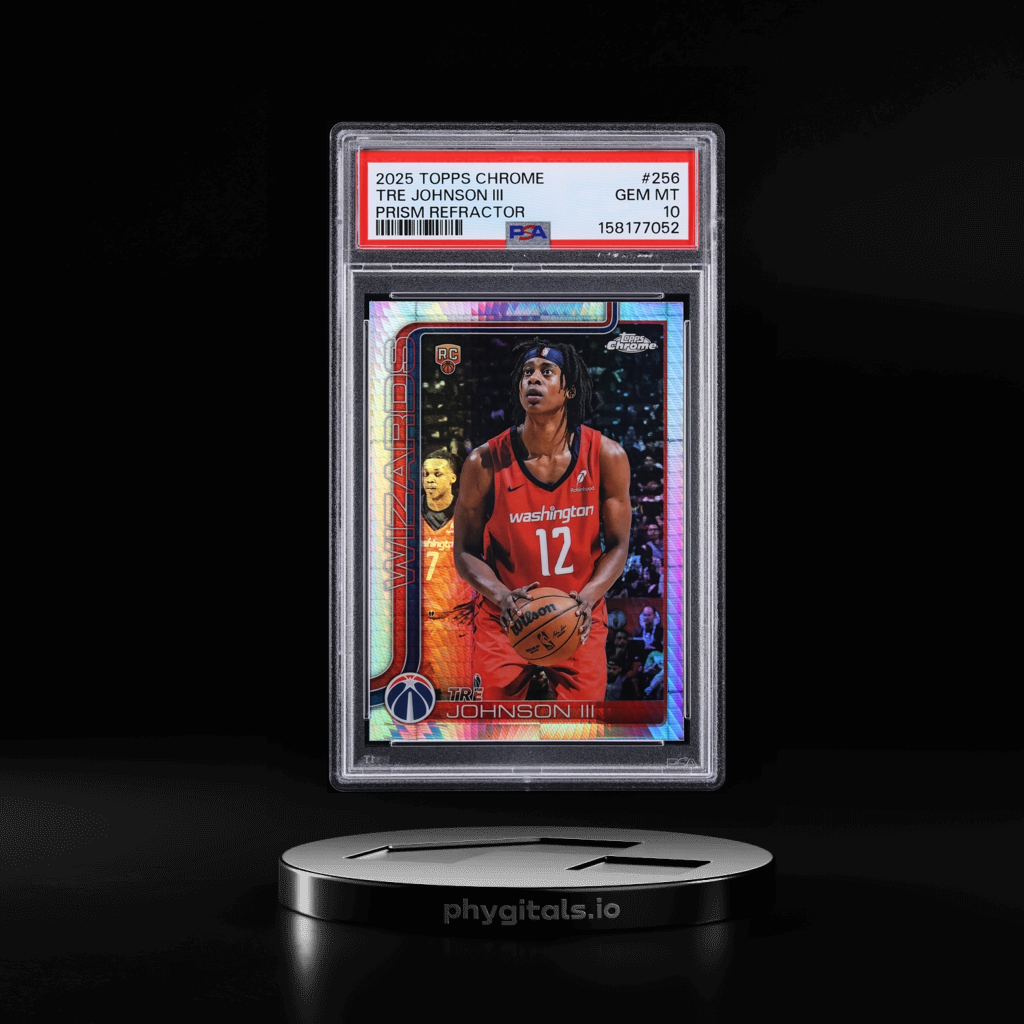 Prism Refractor Tre Johnson III card artwork