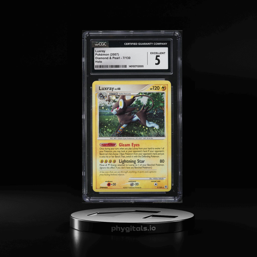Luxray card artwork