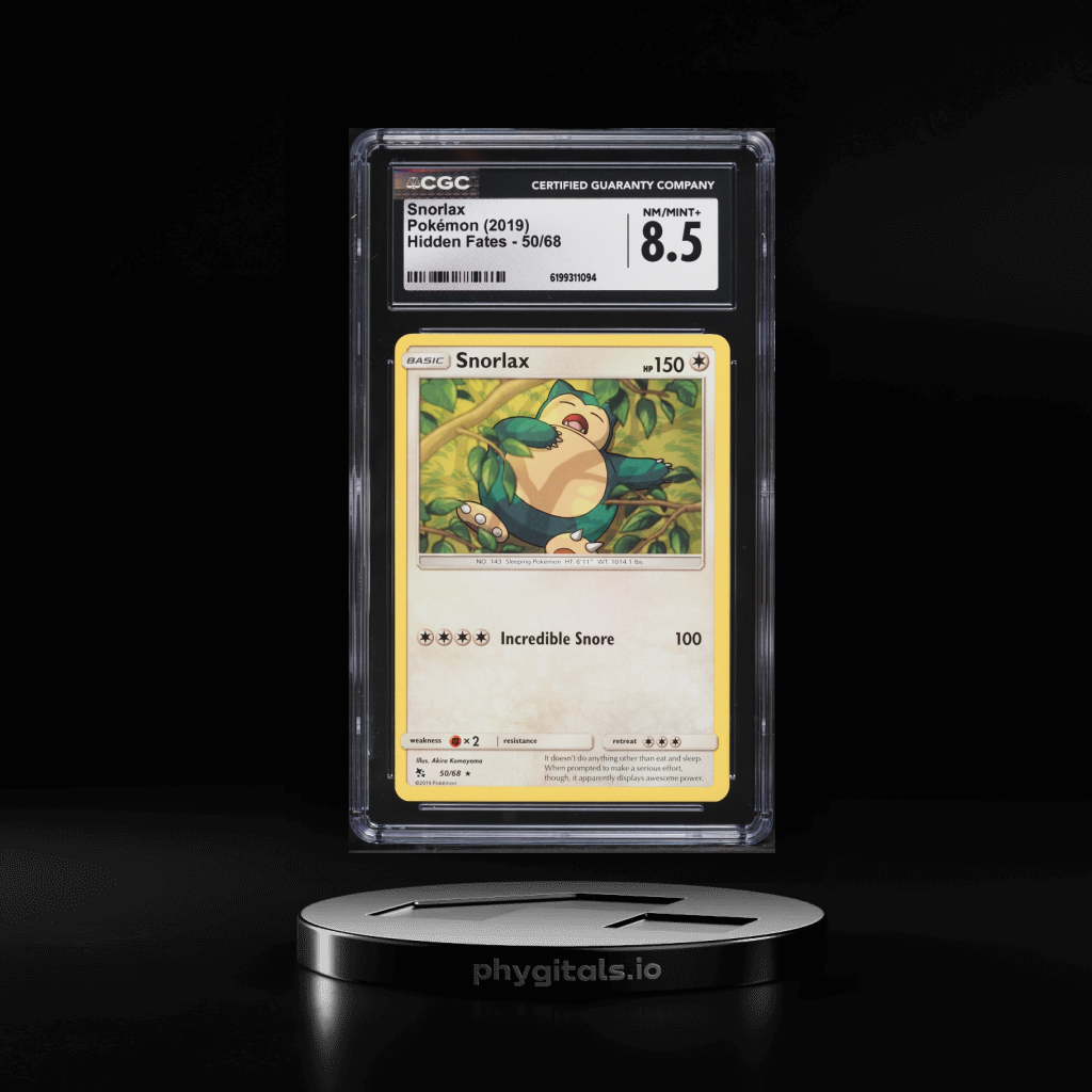 Snorlax card artwork