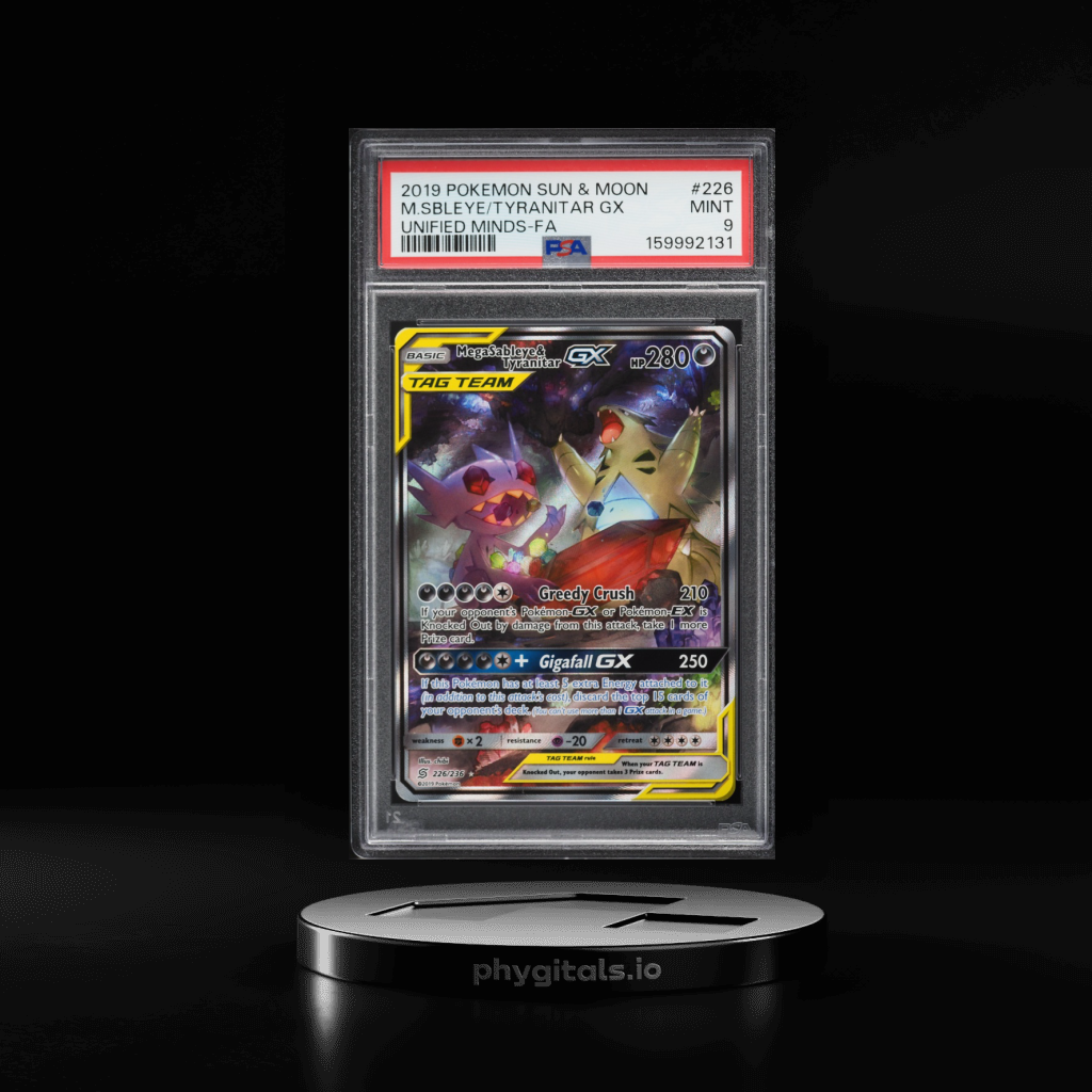 M.SBLEYE/TYRANITAR GX card artwork