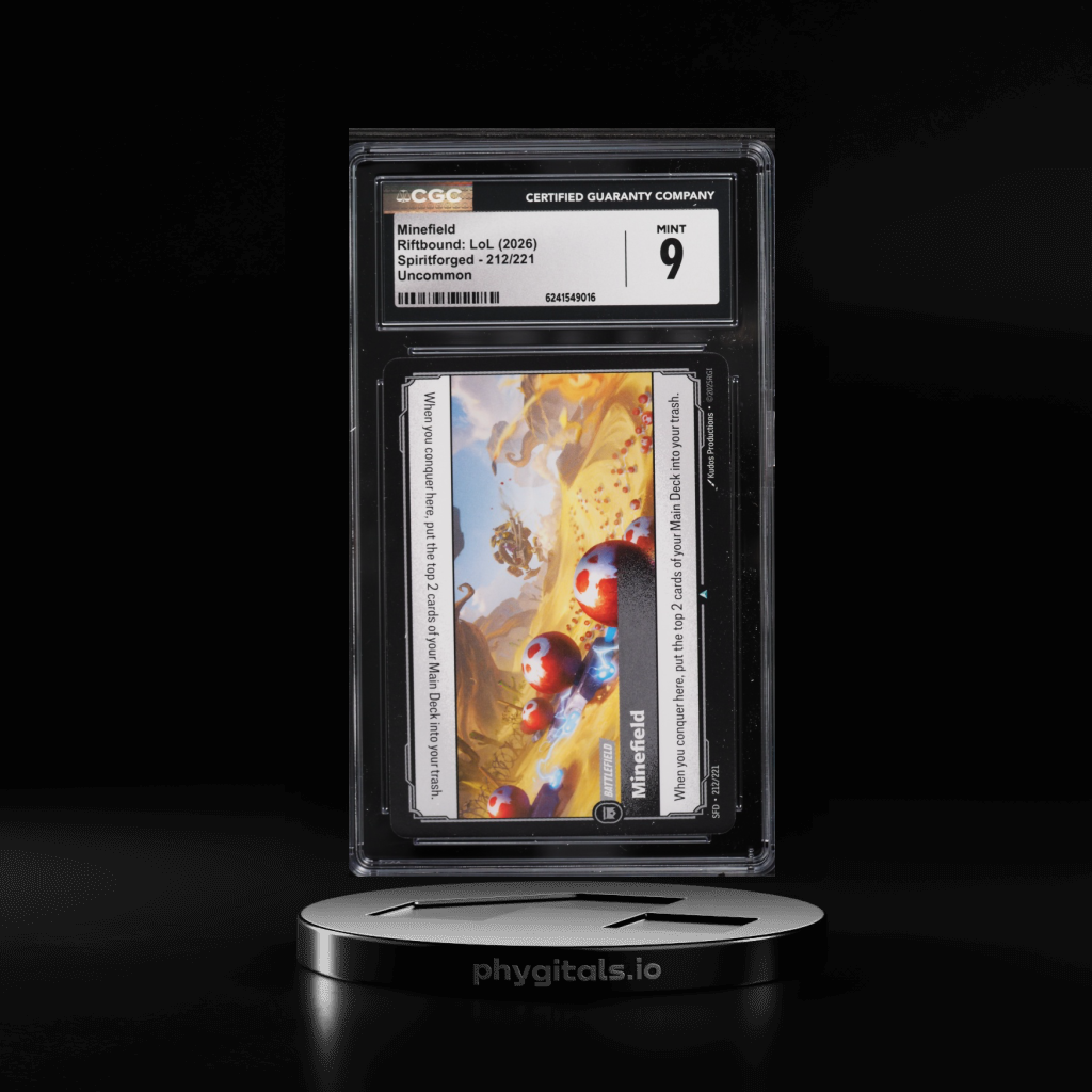 Minefield card artwork