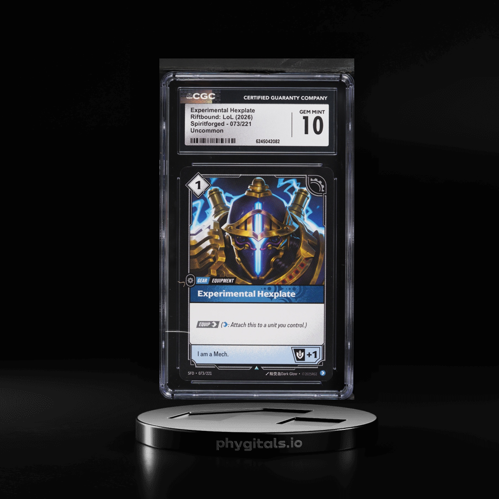Experimental Hexplate card artwork