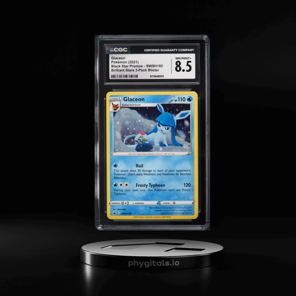 Brilliant Stars Glaceon card artwork