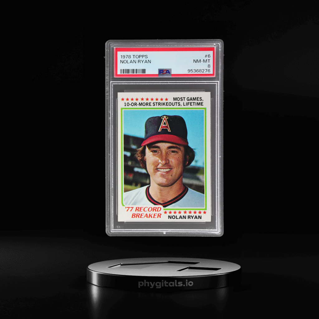 NOLAN RYAN card artwork