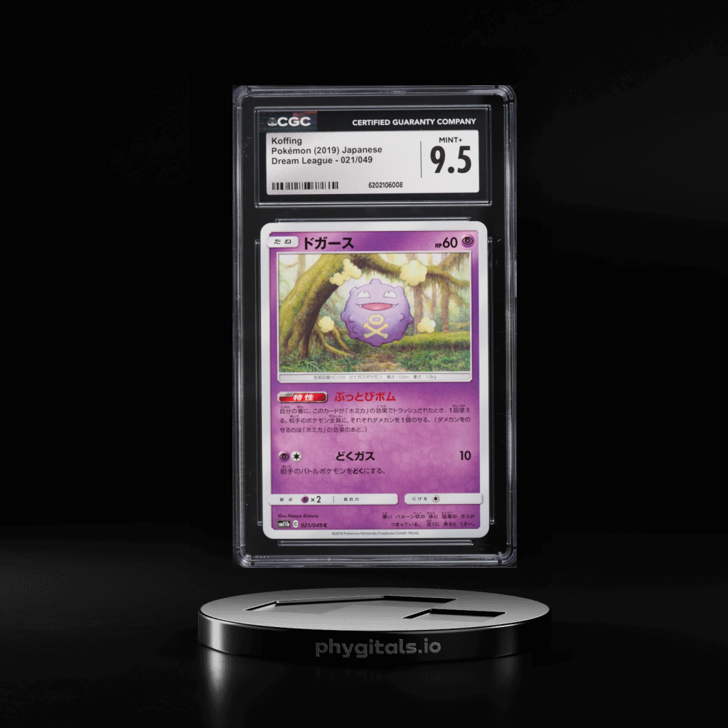 Koffing card artwork