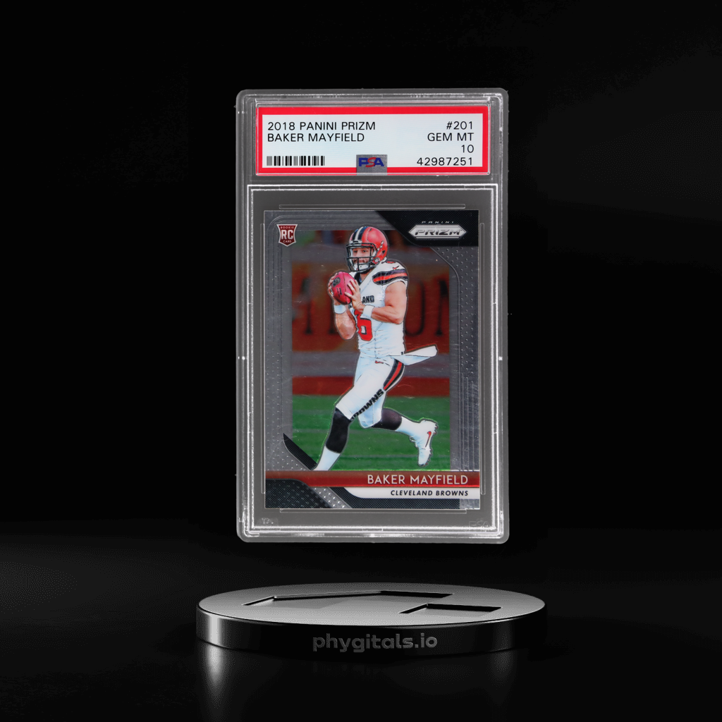 Baker Mayfield card artwork