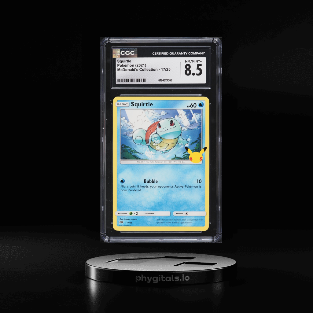 McDonald's Collection Squirtle card artwork