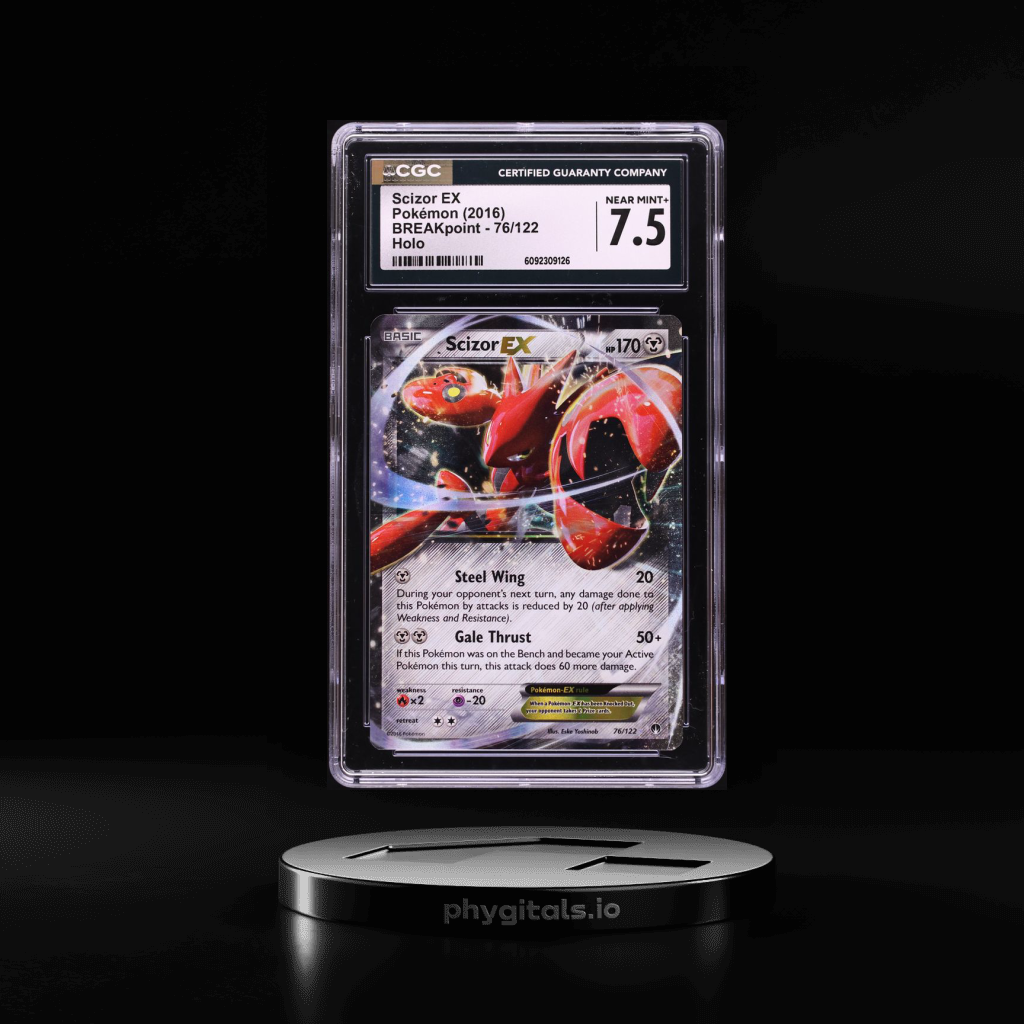 Scizor EX card artwork