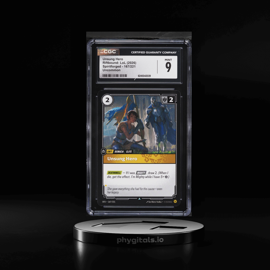 Unsung Hero card artwork