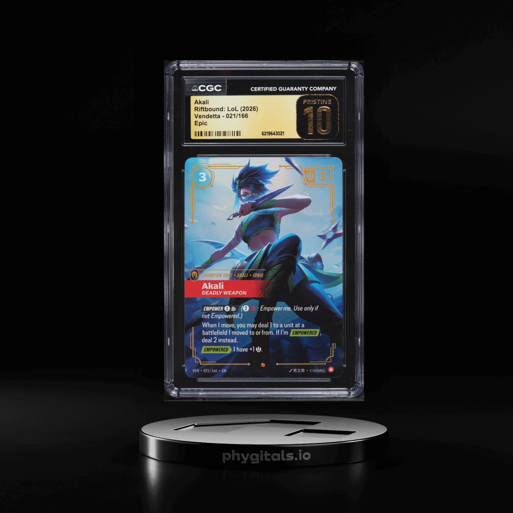Akali card artwork