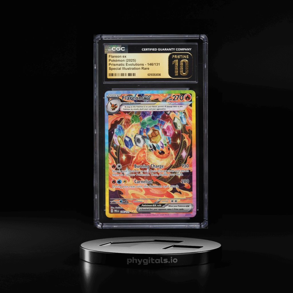 Flareon ex card artwork