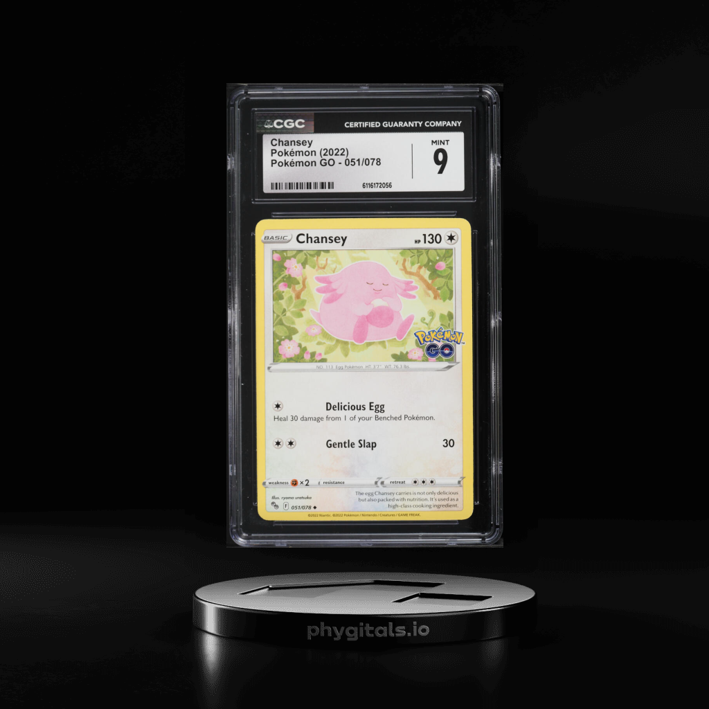 GO Chansey card artwork