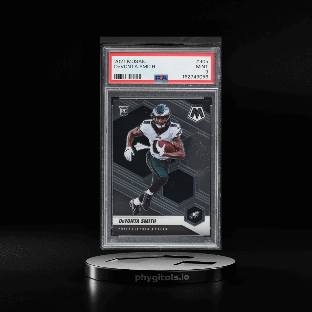 DeVONTA SMITH card artwork