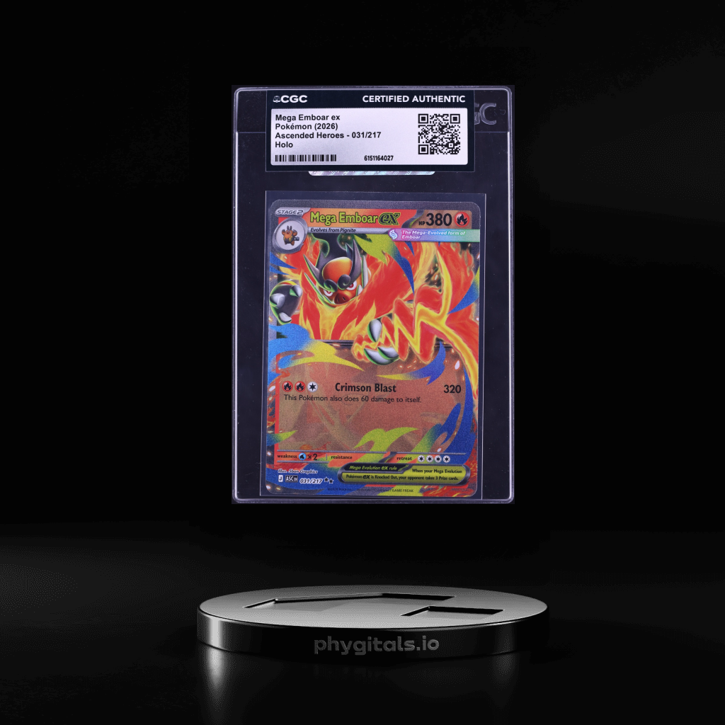 Mega Emboar ex card artwork