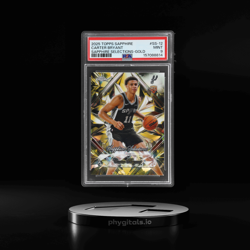 Sapphire Sapphire Selections Gold Carter Bryant card artwork