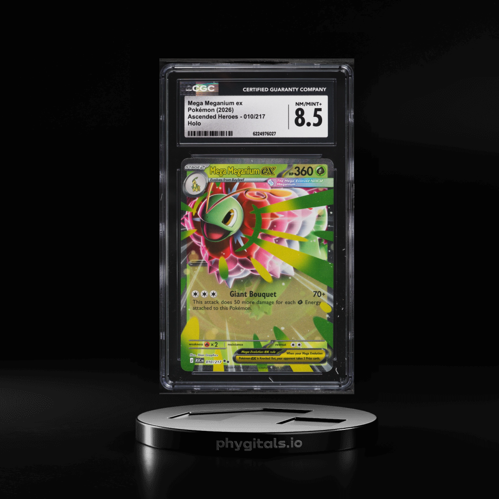Mega Meganium ex card artwork