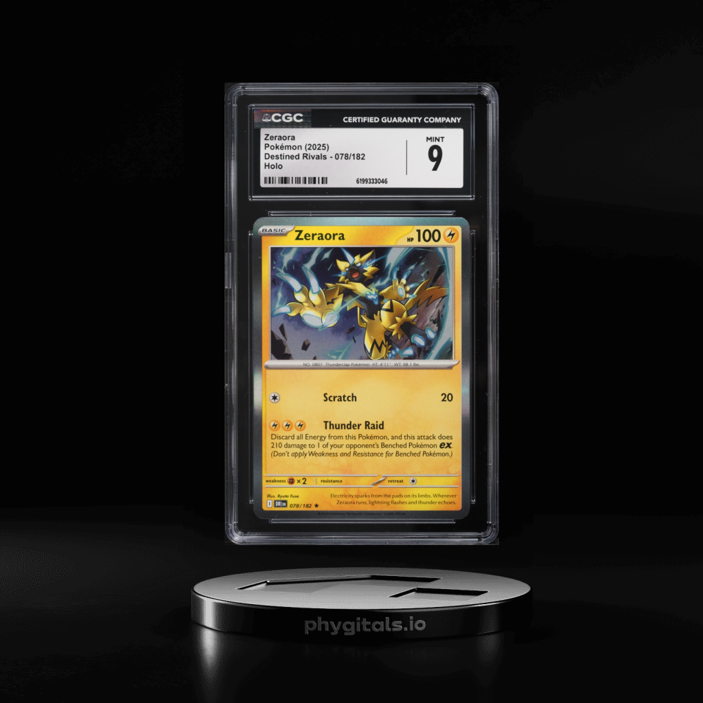 Zeraora card artwork