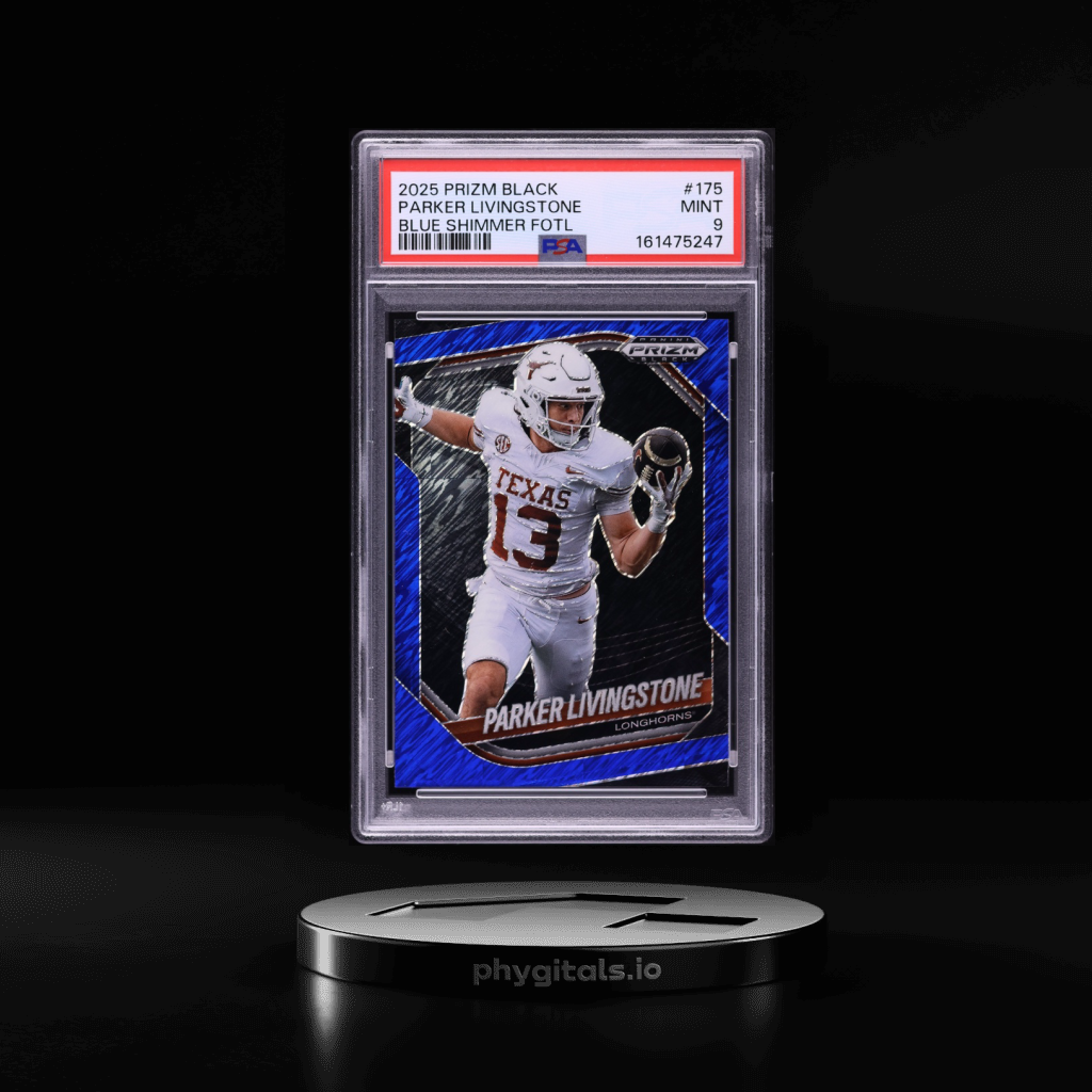Blue Shimmer FOTL Parker Livingstone card artwork