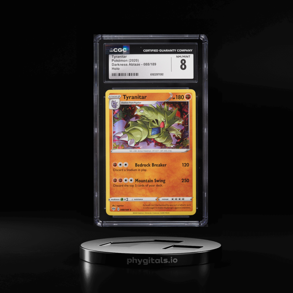 Tyranitar card artwork