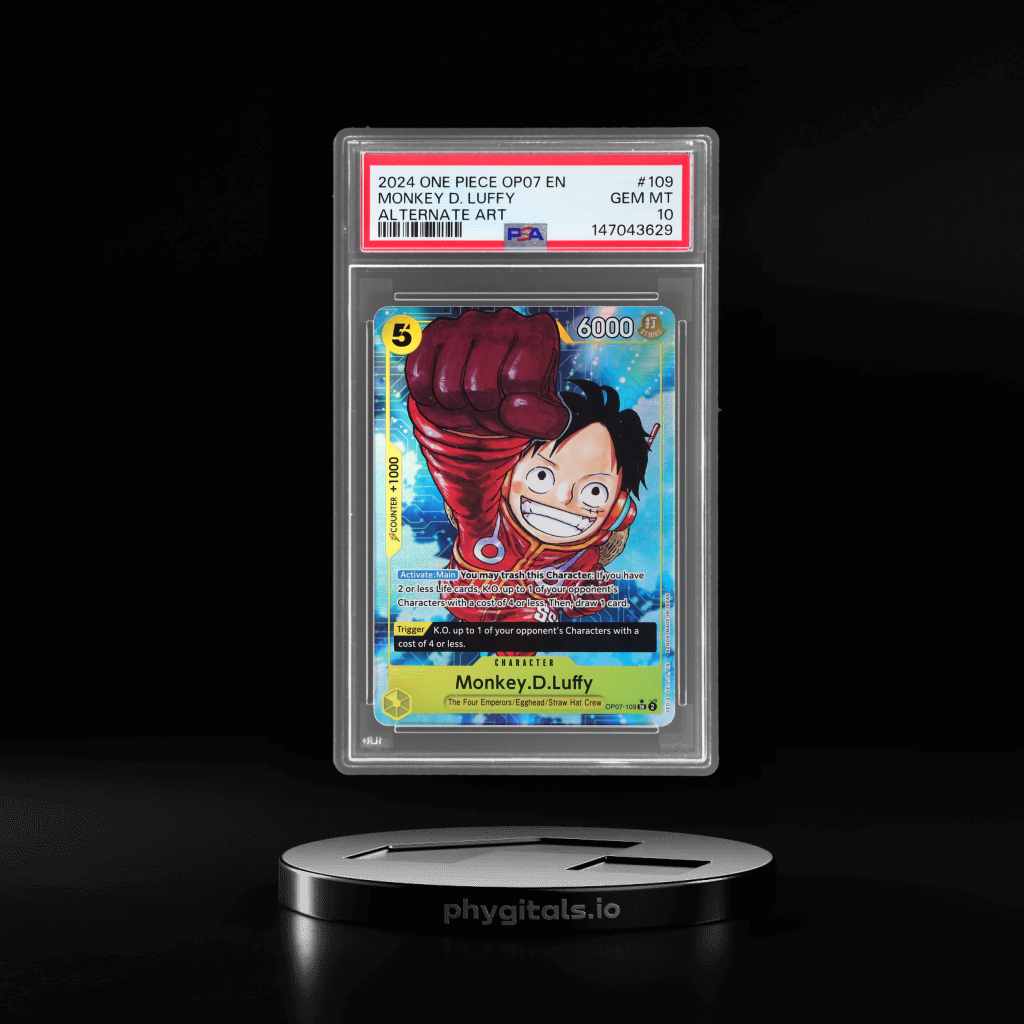 Monkey D. Luffy card artwork