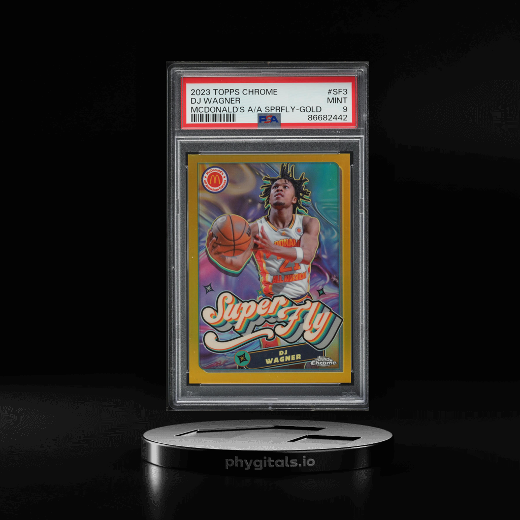McDonald's A/A Superfly Gold DJ Wagner card artwork