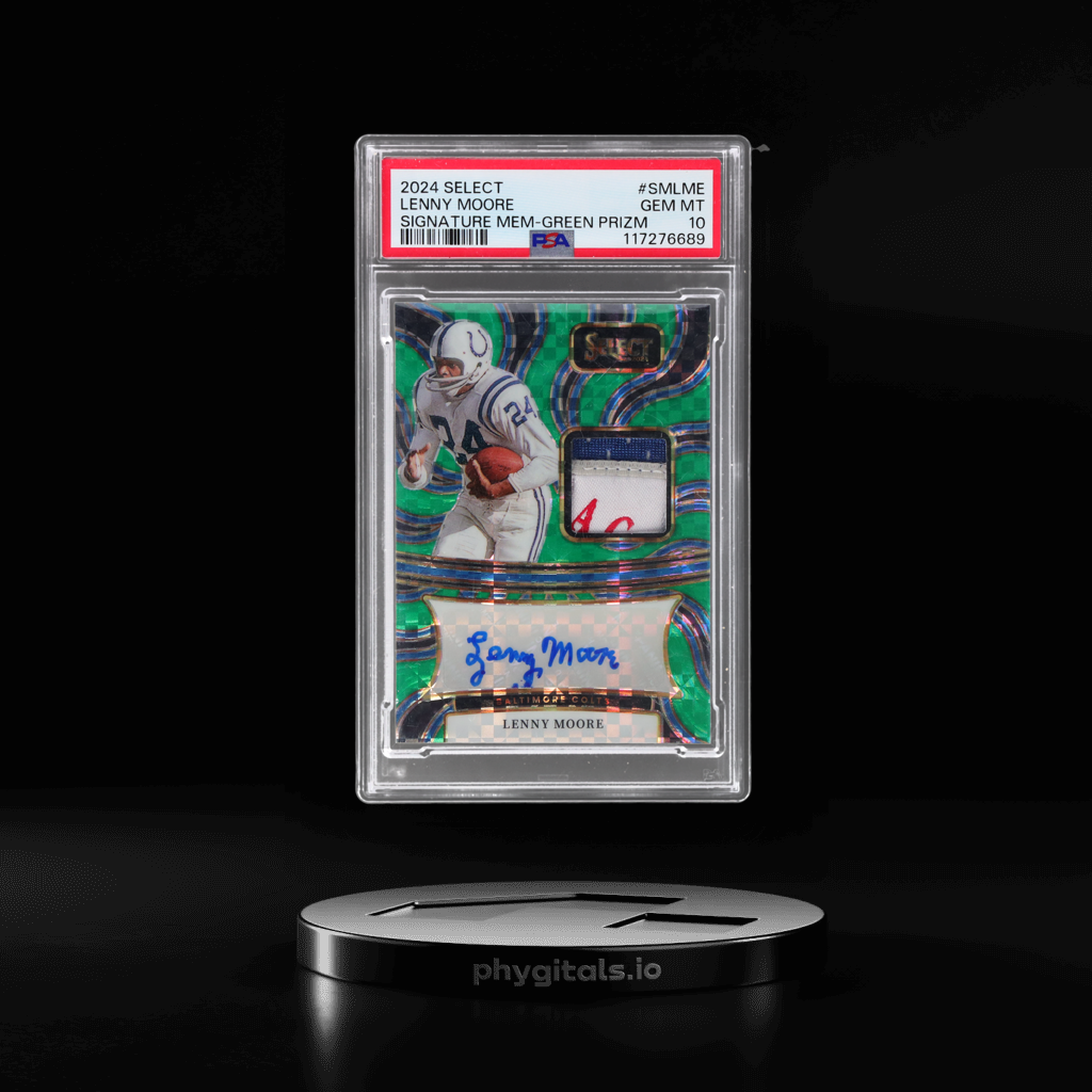 LENNY MOORE card artwork