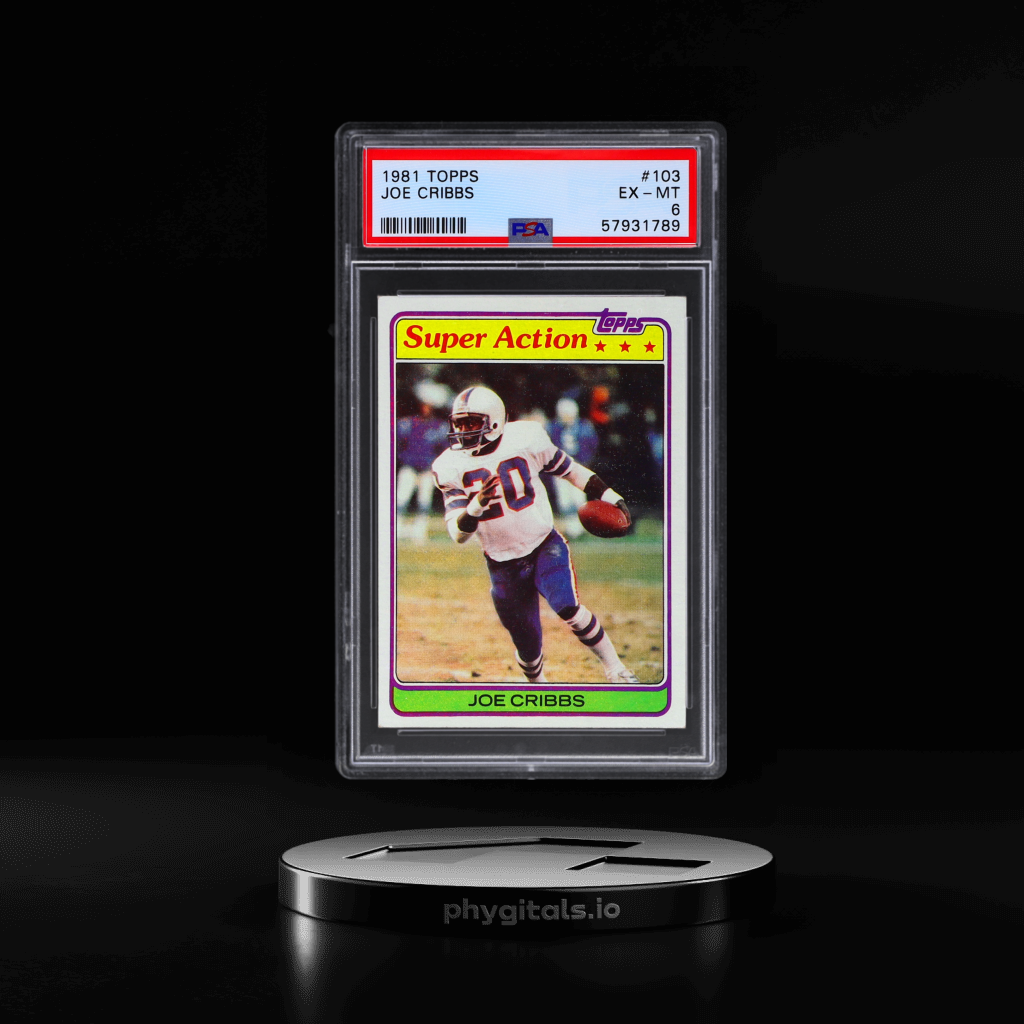 JOE CRIBBS card artwork